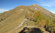 37 Sul sentierino per il Pizzo Badile, alle mie spalle il Monte Secco...